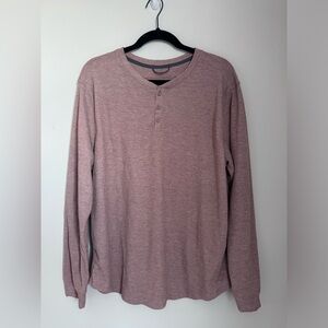 All In Motion Waffle Long Sleeve Henley